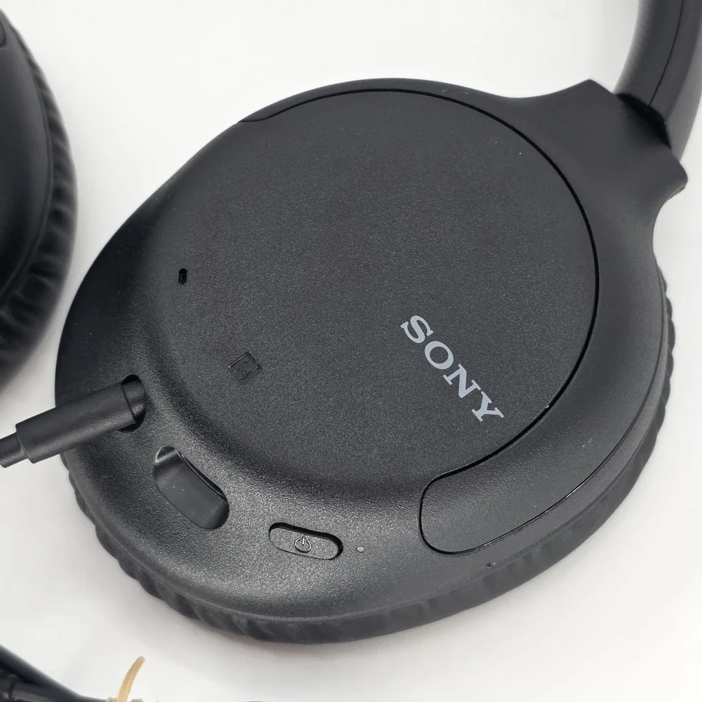 Sony Noise Cancelling Headphones Black WHCH710N Wireless Bluetooth USB-C Tested